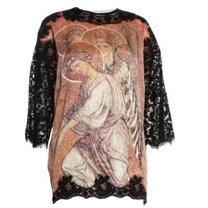 Dolce & Gabbana Angel Tunic Blouse Top